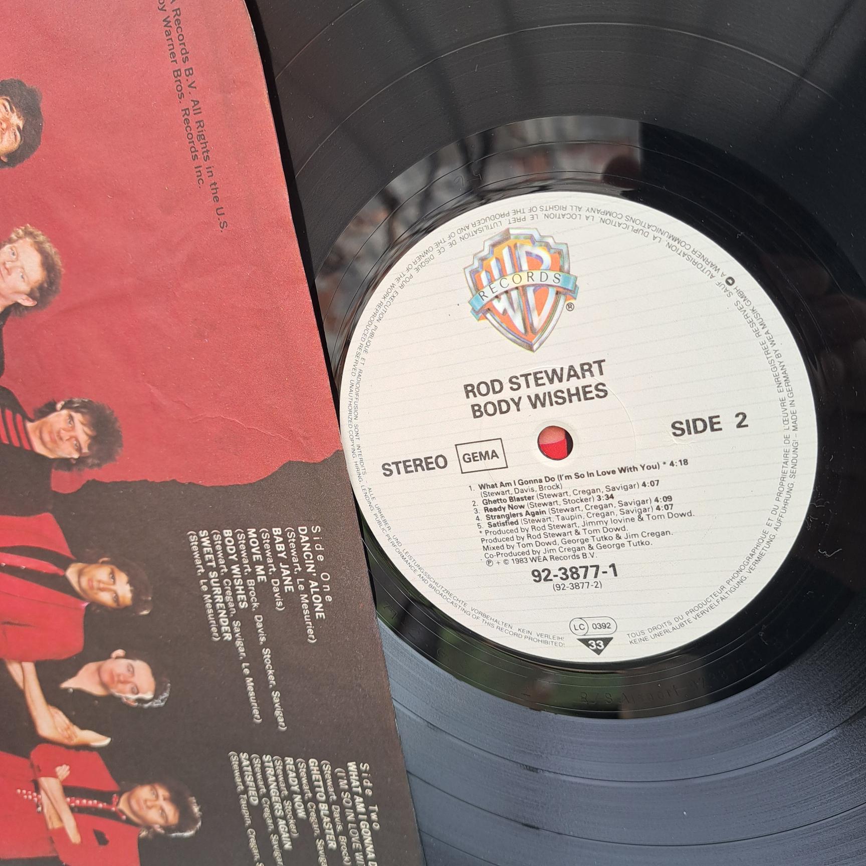 Rod Stewart – Body Wishes - Disc VINIL LP VG+ - imagine 2