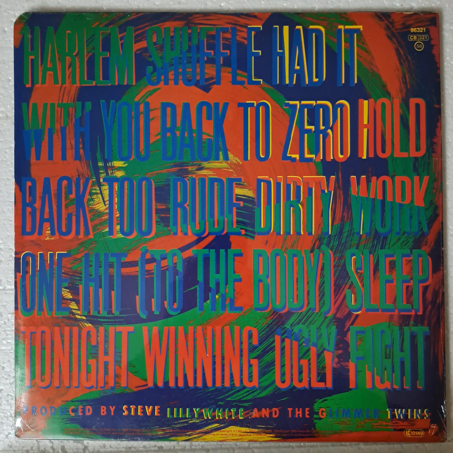 Rolling Stones – Dirty Work DISC VINIL LP EX - imagine 2