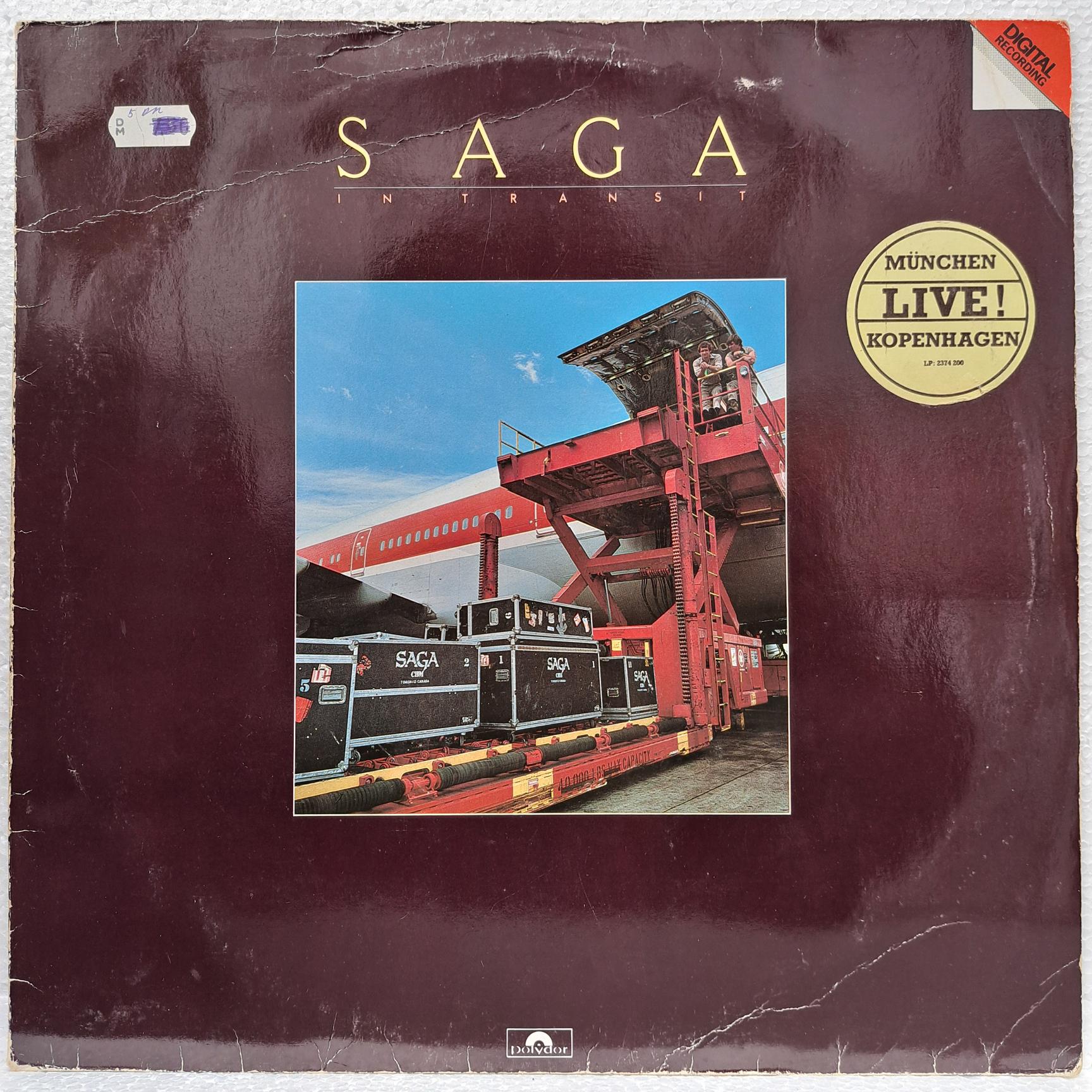 Saga – In Transit - Disc VINIL LP VG VG+