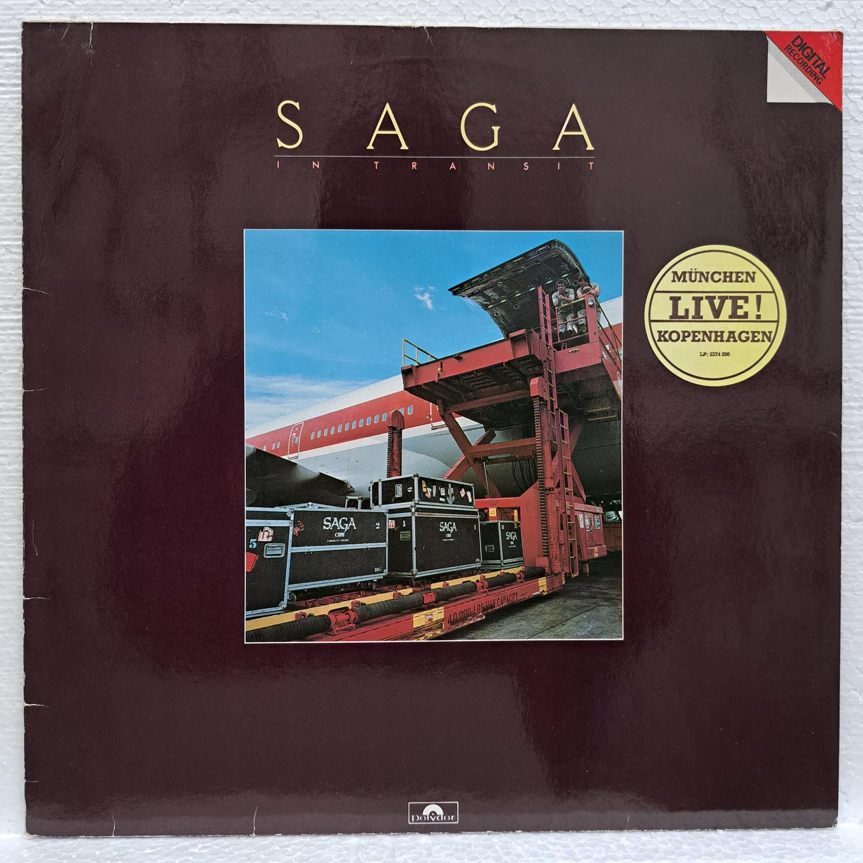 Saga – In Transit - Disc VINIL LP VG VG+
