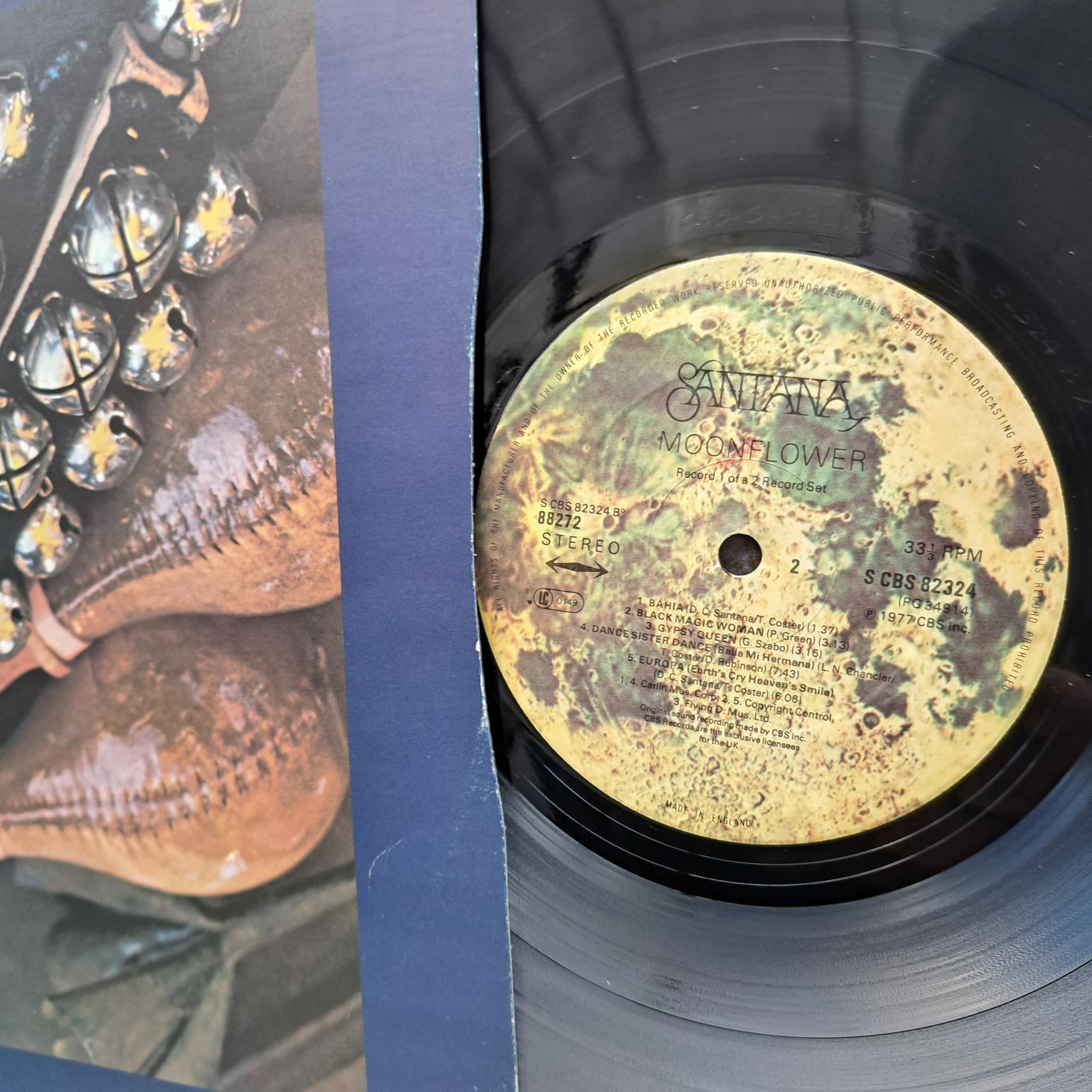 Santana – Moonflower Disc VINIL 2LP VG+ - imagine 2