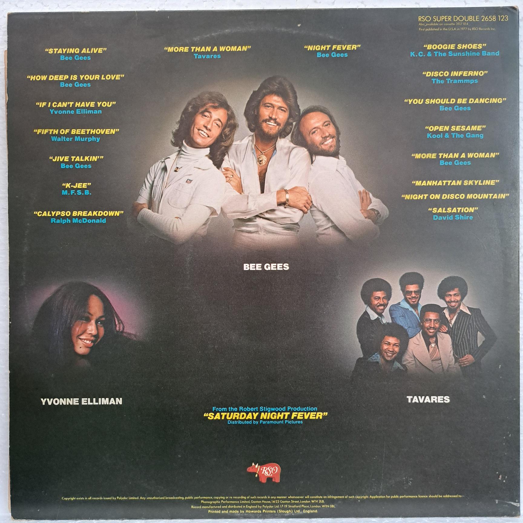 Saturday Night Fever (The Original Movie Sound Track) - Disc VINIL LP VG - imagine 3