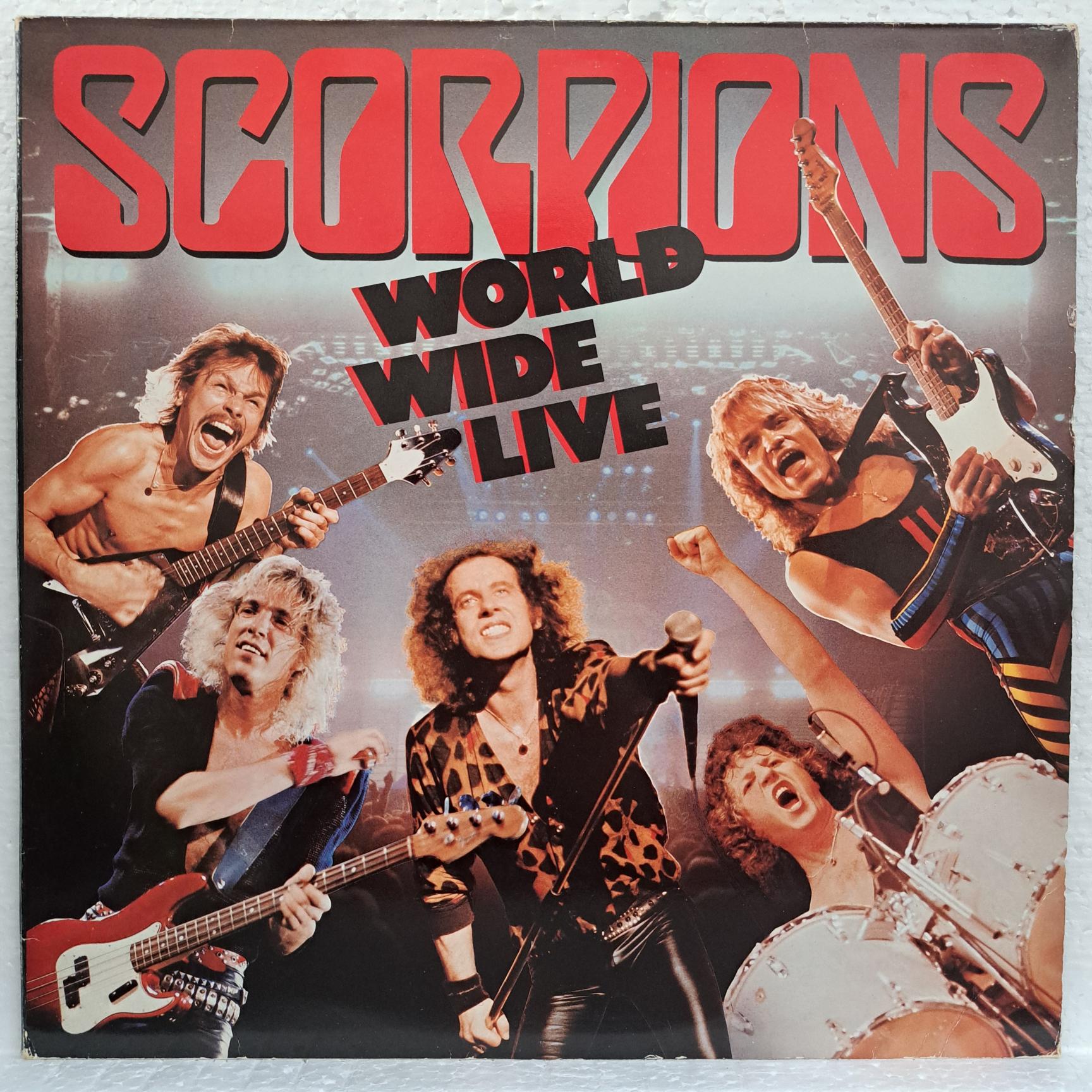 Scorpions – World Wide Live - Disc VINIL LP NM