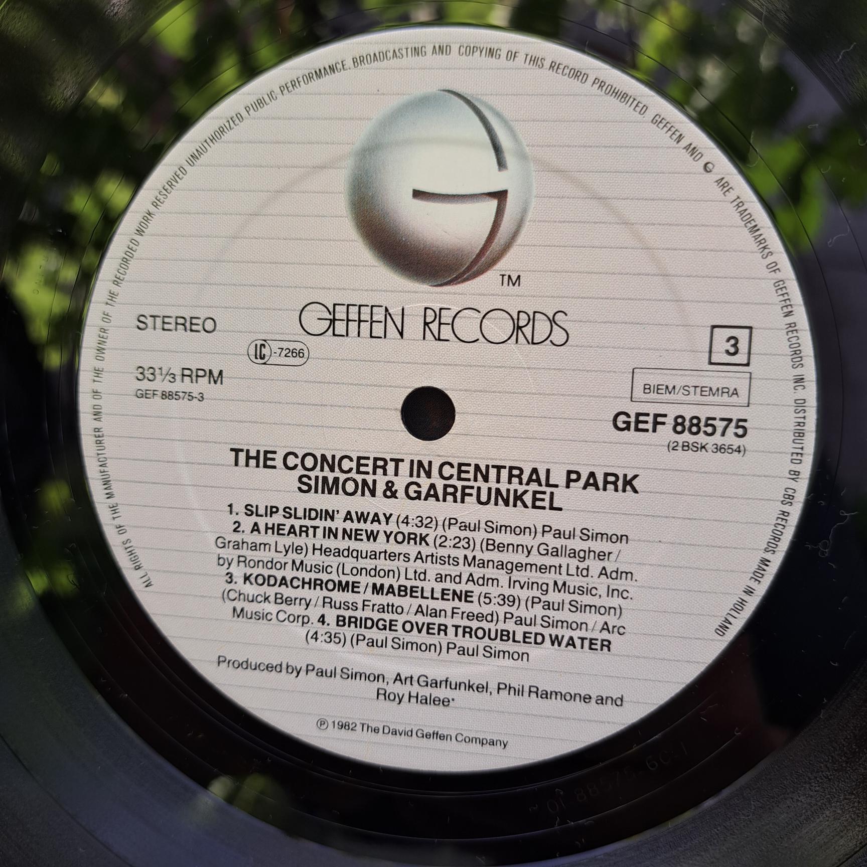 Simon & Garfunkel – The Concert In Central Park - Disc VINIL 2LP EX - imagine 2