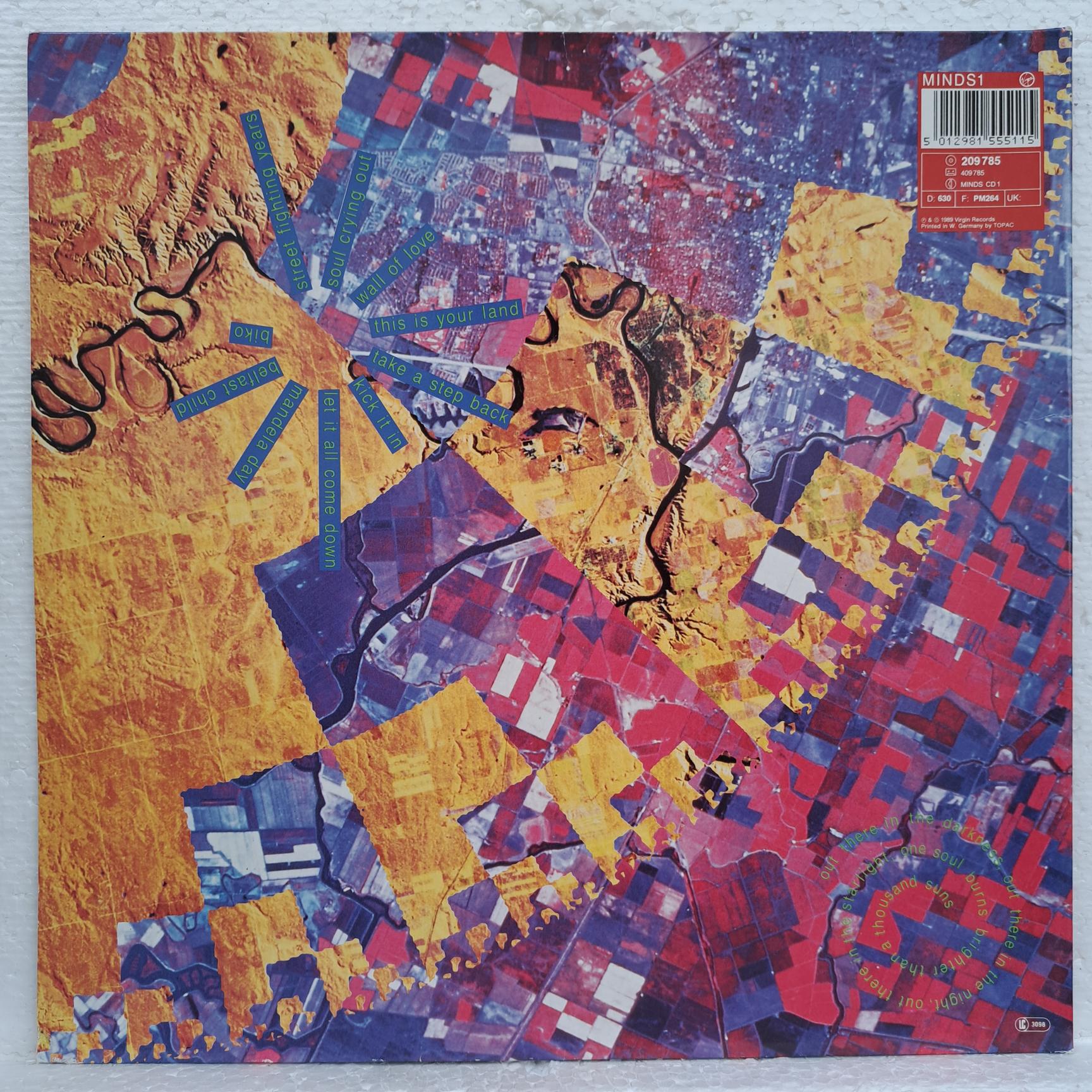 Simple Minds – Street Fighting Years Disc VINIL LP VG+ USA - imagine 2