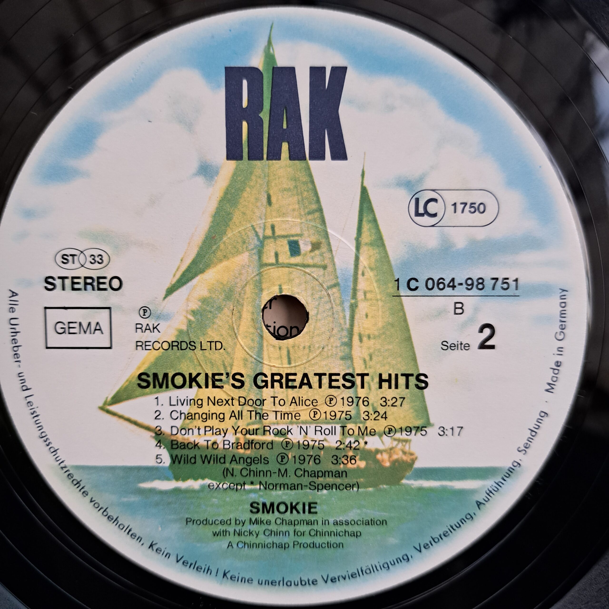 Smokie – Greatest Hits - Disc VINIL LP VG VG+ - imagine 2
