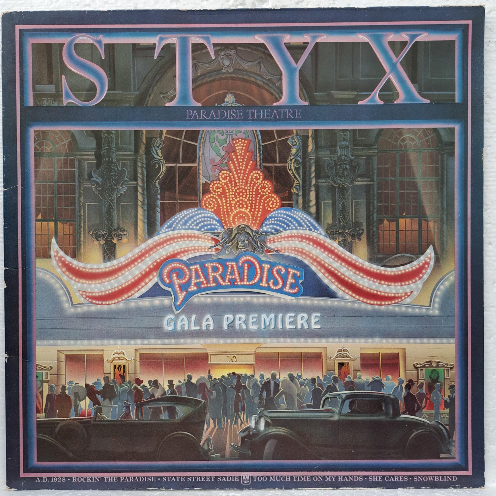 Styx – Paradise Theatre - Disc VINIL LP VG+ - imagine 3
