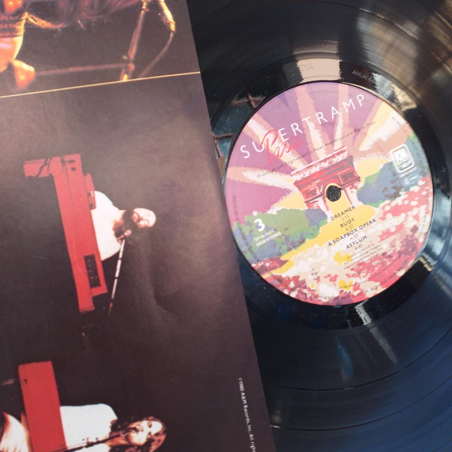 Supertramp – Paris live - Disc VINIL 2LP VG VG+ - imagine 2
