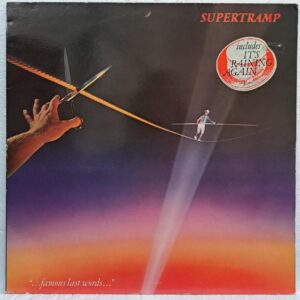 Supertramp – “…Famous Last Words…” - Disc VINIL LP VG VG+