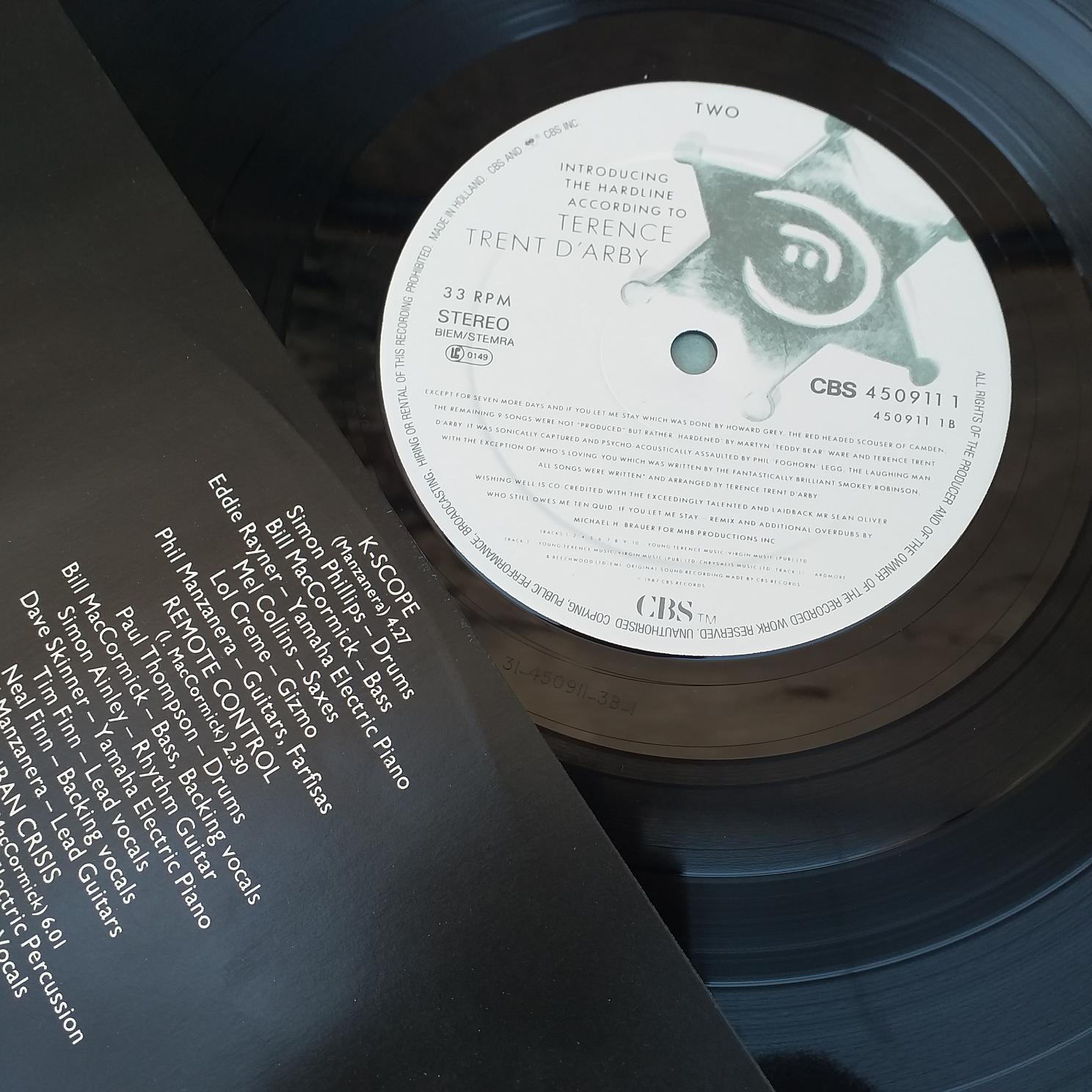 Terence Trent D’Arby – Introducing The Hardline According To Terence Trent D’Arby - Disc VINIL VG VG+ - imagine 2