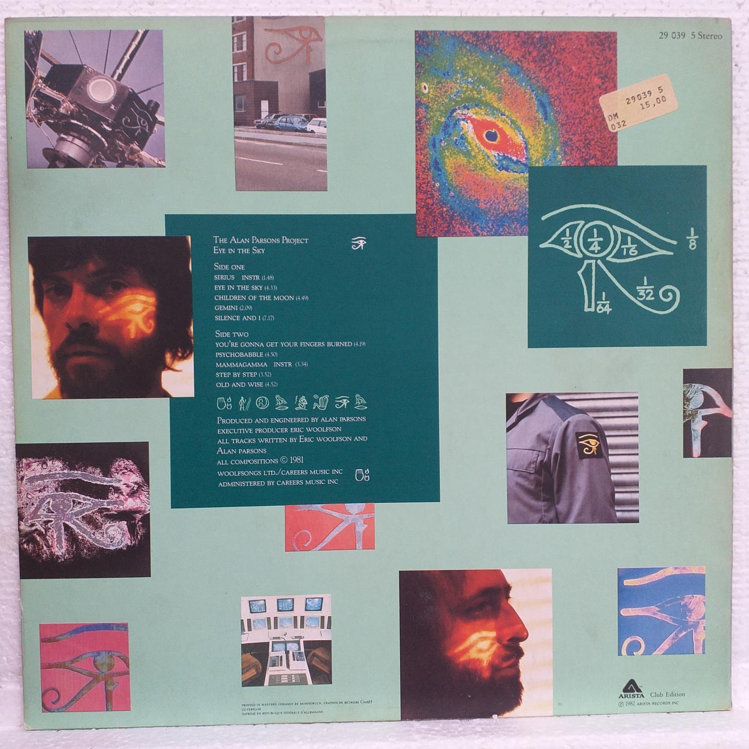 The Alan Parsons Project – Eye In The Sky - Disc VINIL LP EX - imagine 3