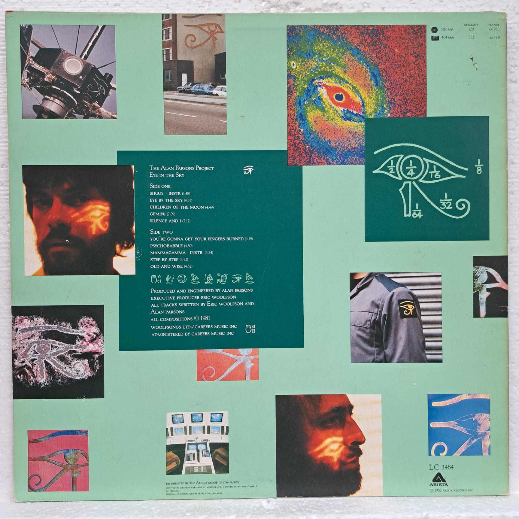 The Alan Parsons Project – Eye In The Sky - Disc VINIL LP VG VG- - imagine 3