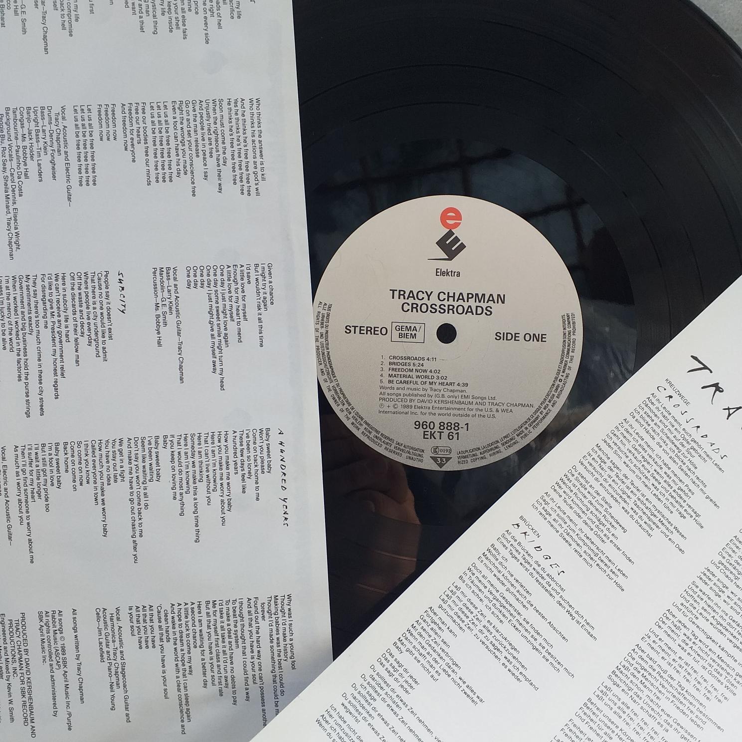 Tracy Chapman – Crossroads - Disc VINIL LP EX - imagine 3