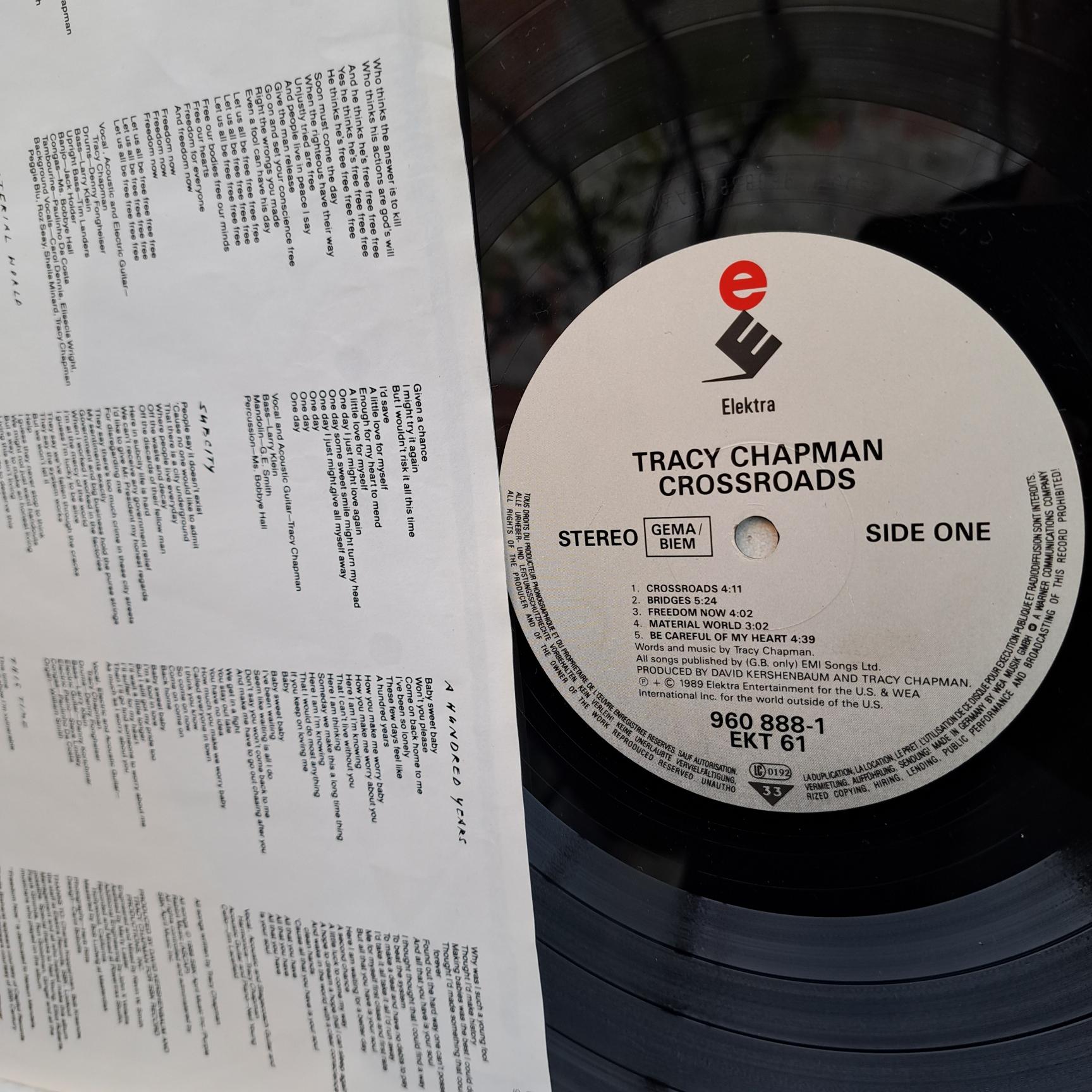Tracy Chapman – Crossroads - Disc VINIL LP EX - imagine 2