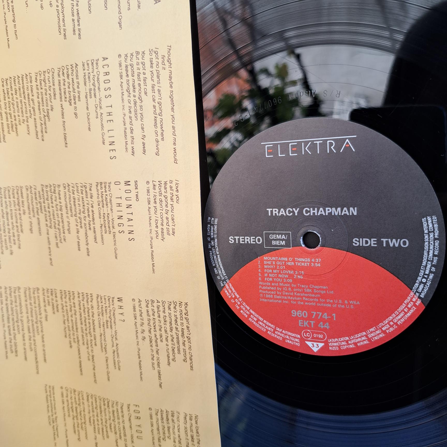 Tracy Chapman – Tracy Chapman - Disc VINIL LP VG+ - imagine 2