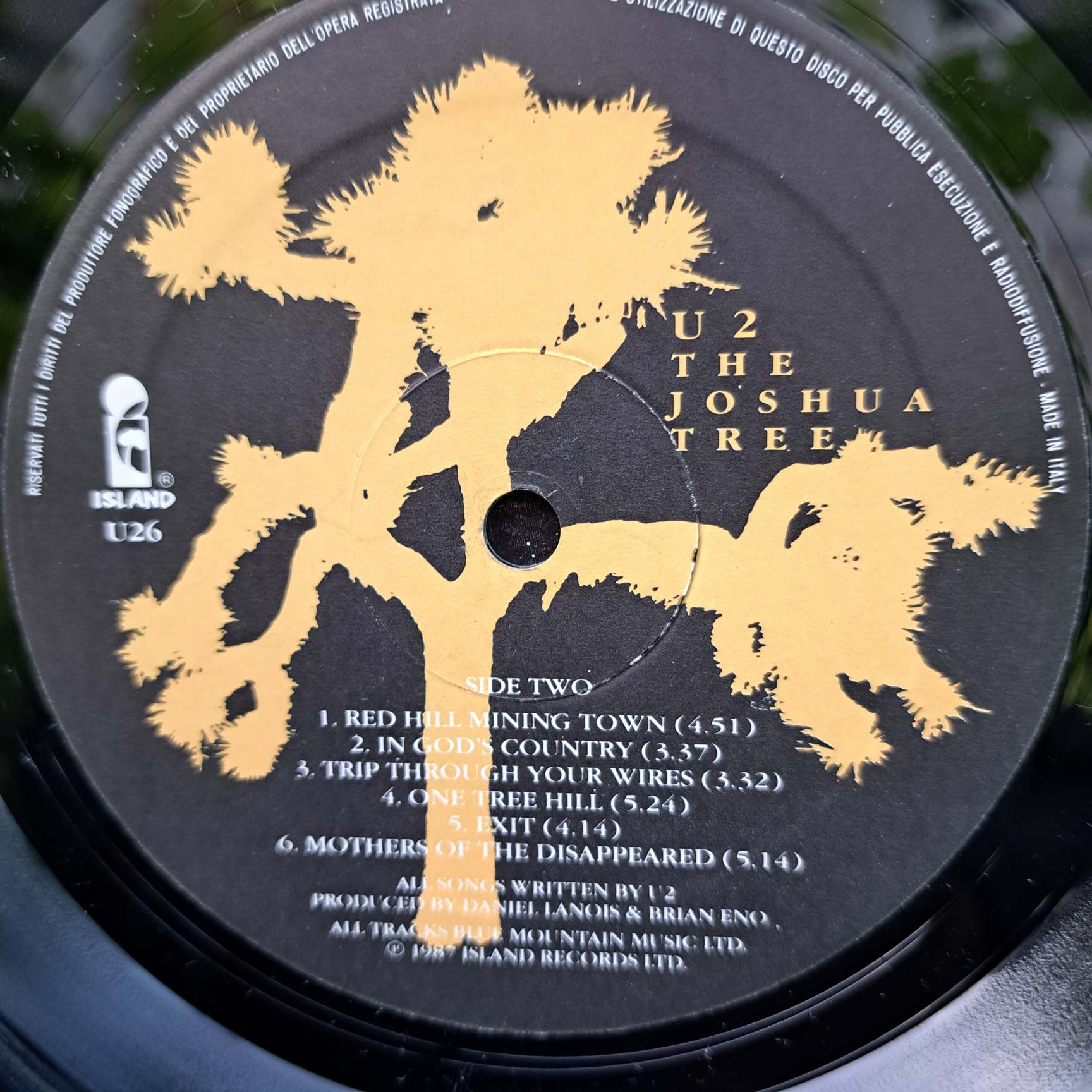 U2 – The Joshua Tree - Disc VINIL LP VG+ - imagine 2