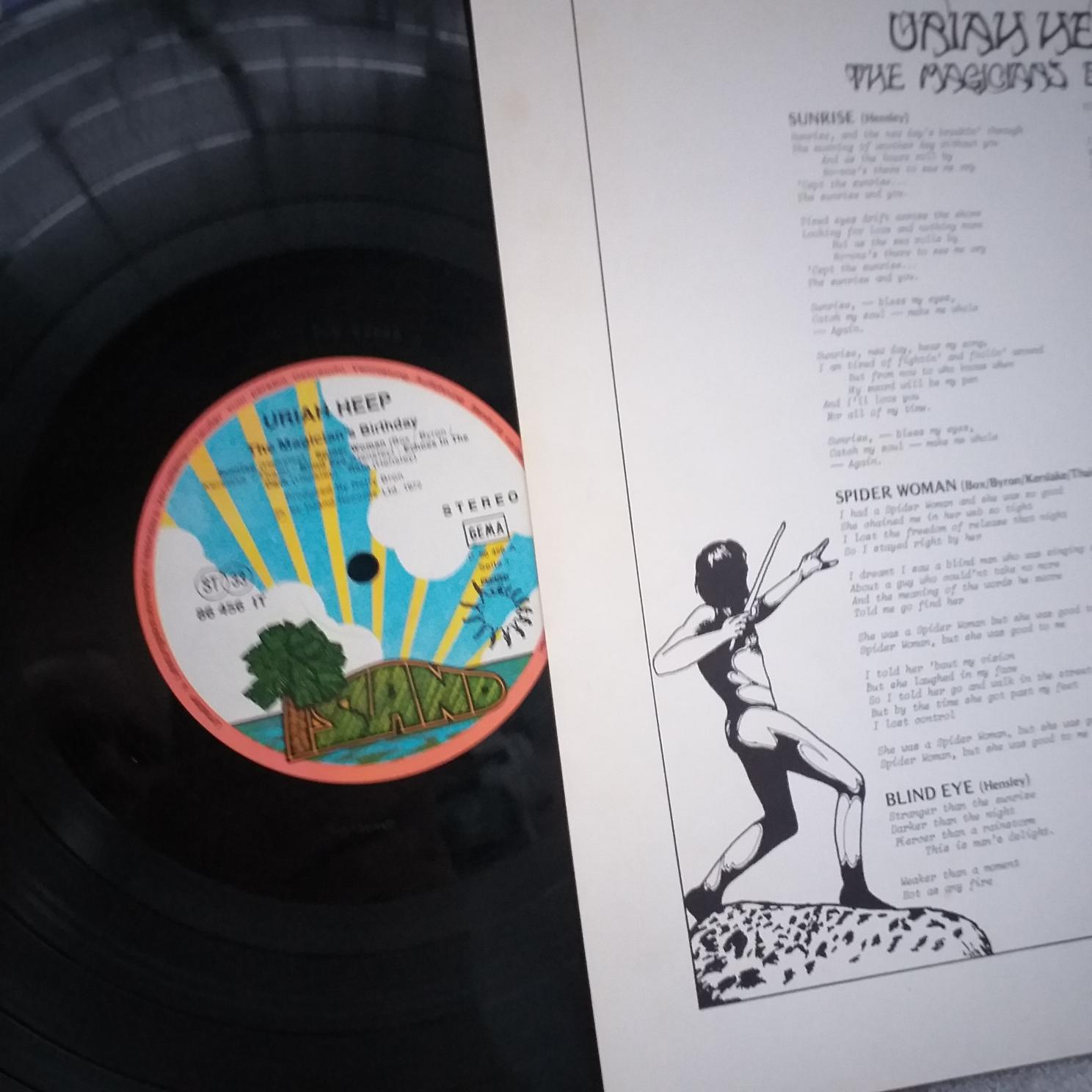 Uriah Heep – The Magician's Birthday - Disc VINIL LP VG- - imagine 2