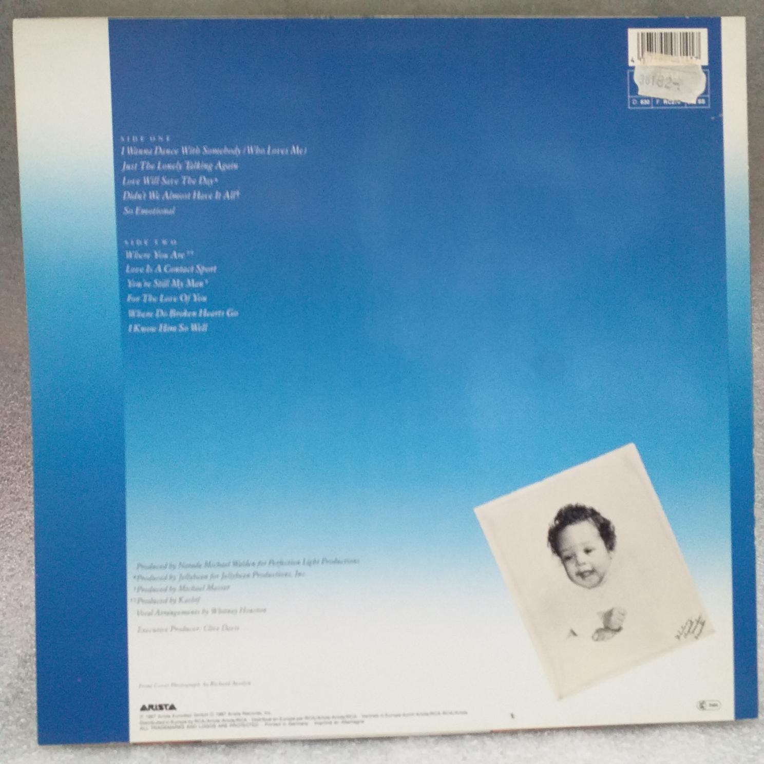 Whitney Houston – Whitney .... - Disc VINIL LP EX - imagine 3