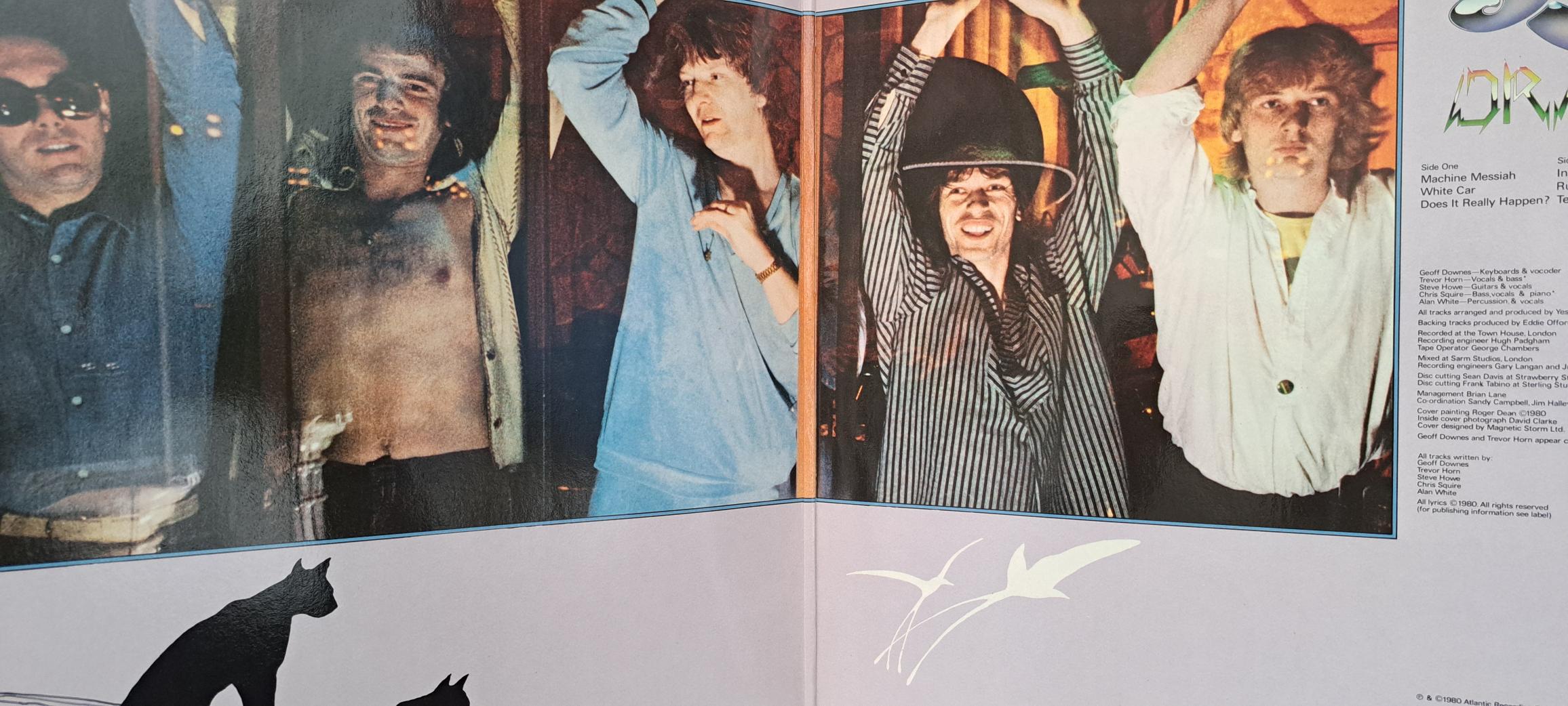 Yes – Drama - Disc VINIL LP VG+ - imagine 4