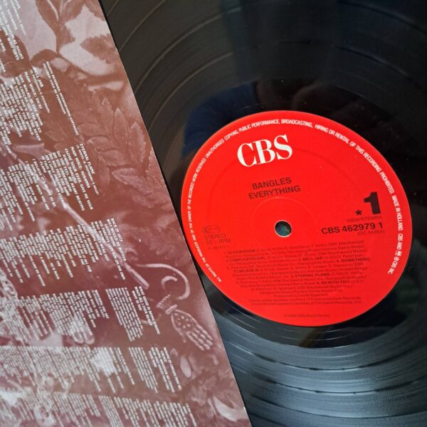 Bangles – Everything – Disc Vinil LP VG+ - imagine 2