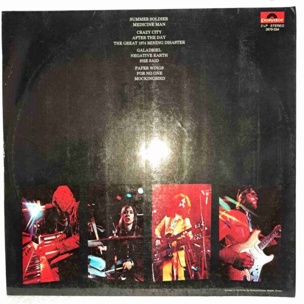 Barclay James Harvest – Live – Disc Vinil 2LP VG VG+ - imagine 3