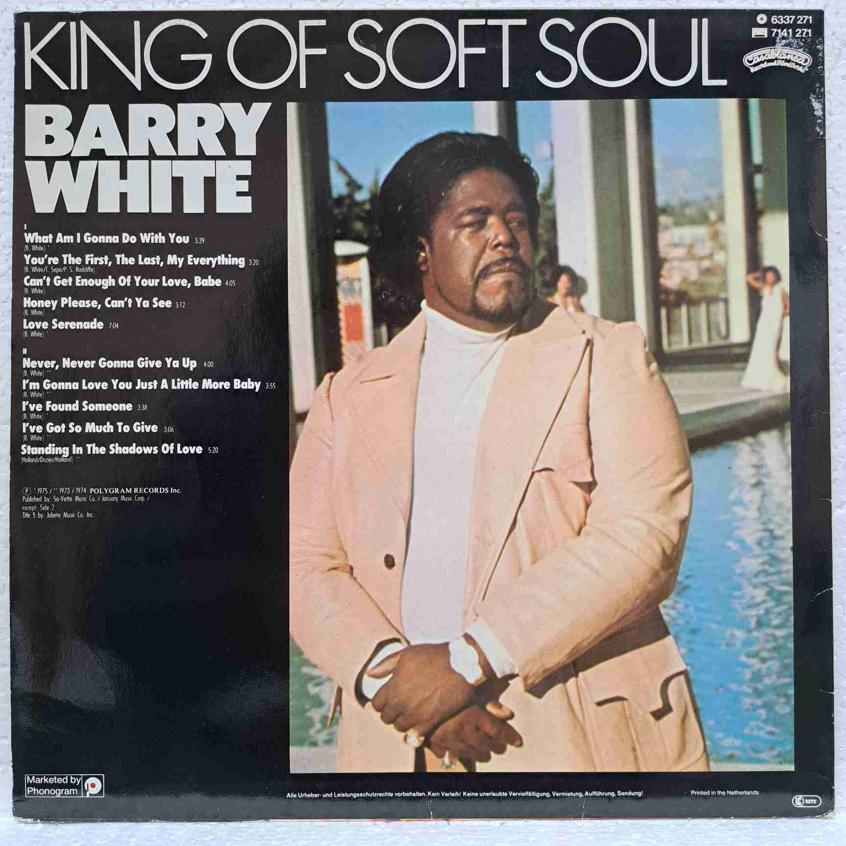 Barry White – Barry White’s Greatest Hits - Disc VINIL LP VG+ - imagine 3