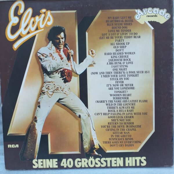 Elvis – Seine 40 Grössten Hits - Disc Vinil 2LP VG VG+ - imagine 3