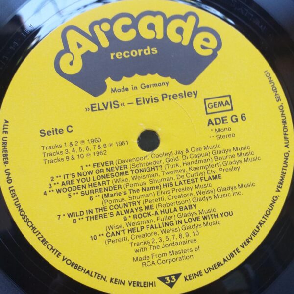 Elvis – Seine 40 Grössten Hits - Disc Vinil 2LP VG VG+ - imagine 2
