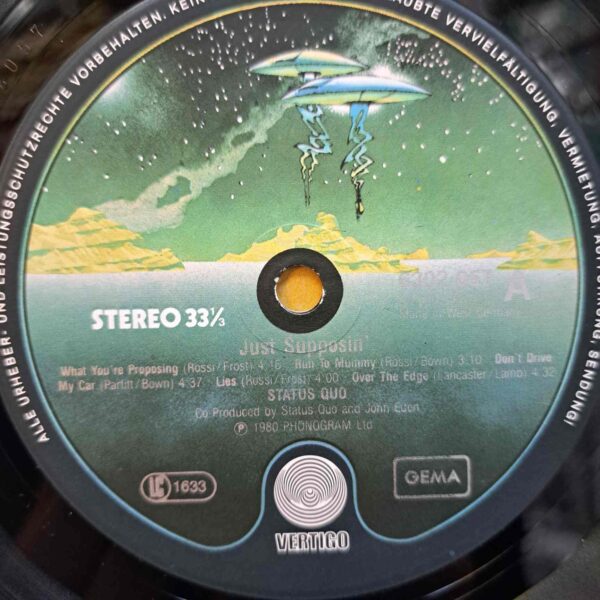 Status Quo – Just Supposin'...– Disc VINIL LP VG VG- - imagine 3