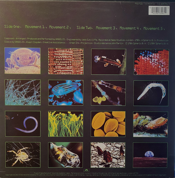Vangelis – Soil Festivities - Disc VINIL LP EX - imagine 3