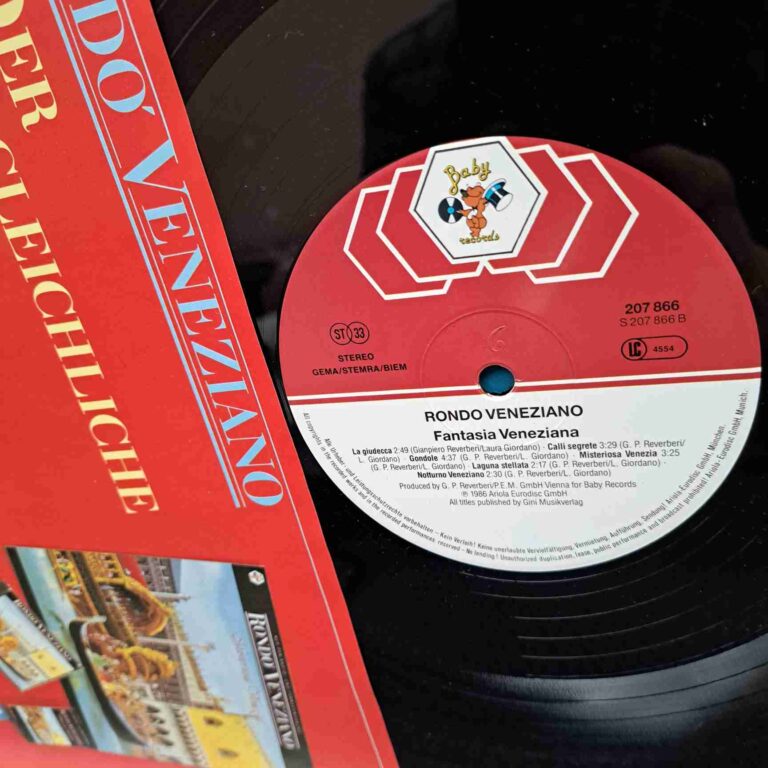 Rondo Veneziano – Fantasia Veneziana – Disc Vinil LP VG+ - imagine 2