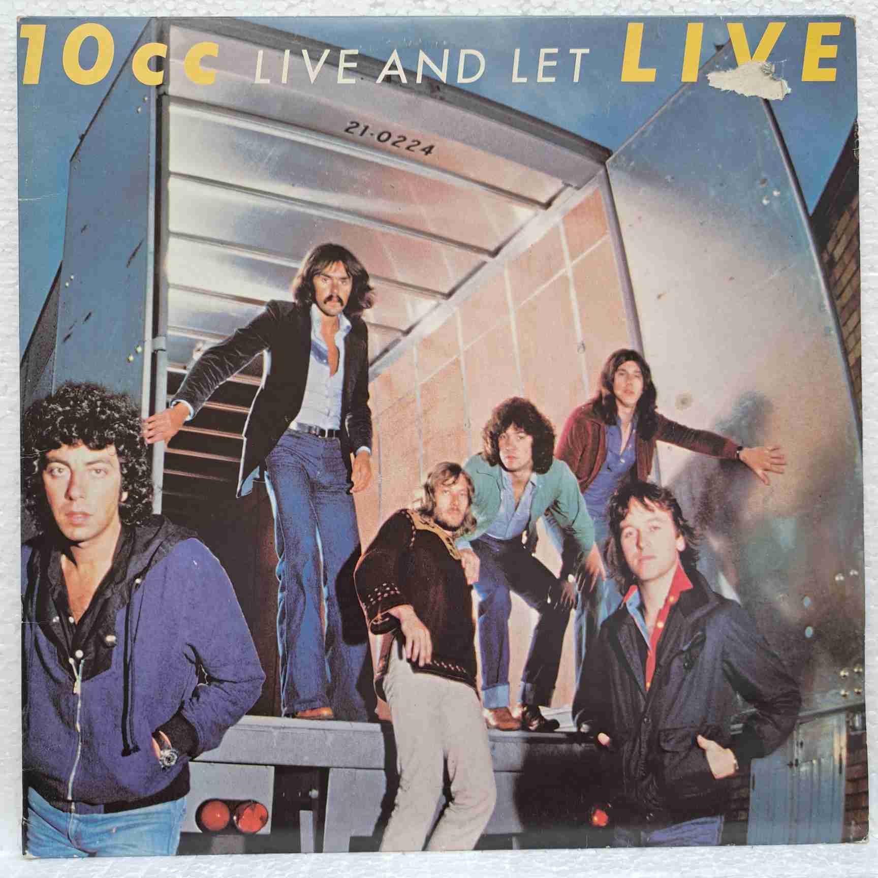 10cc – Live And Let Live - Disc VINIL 2LP EX
