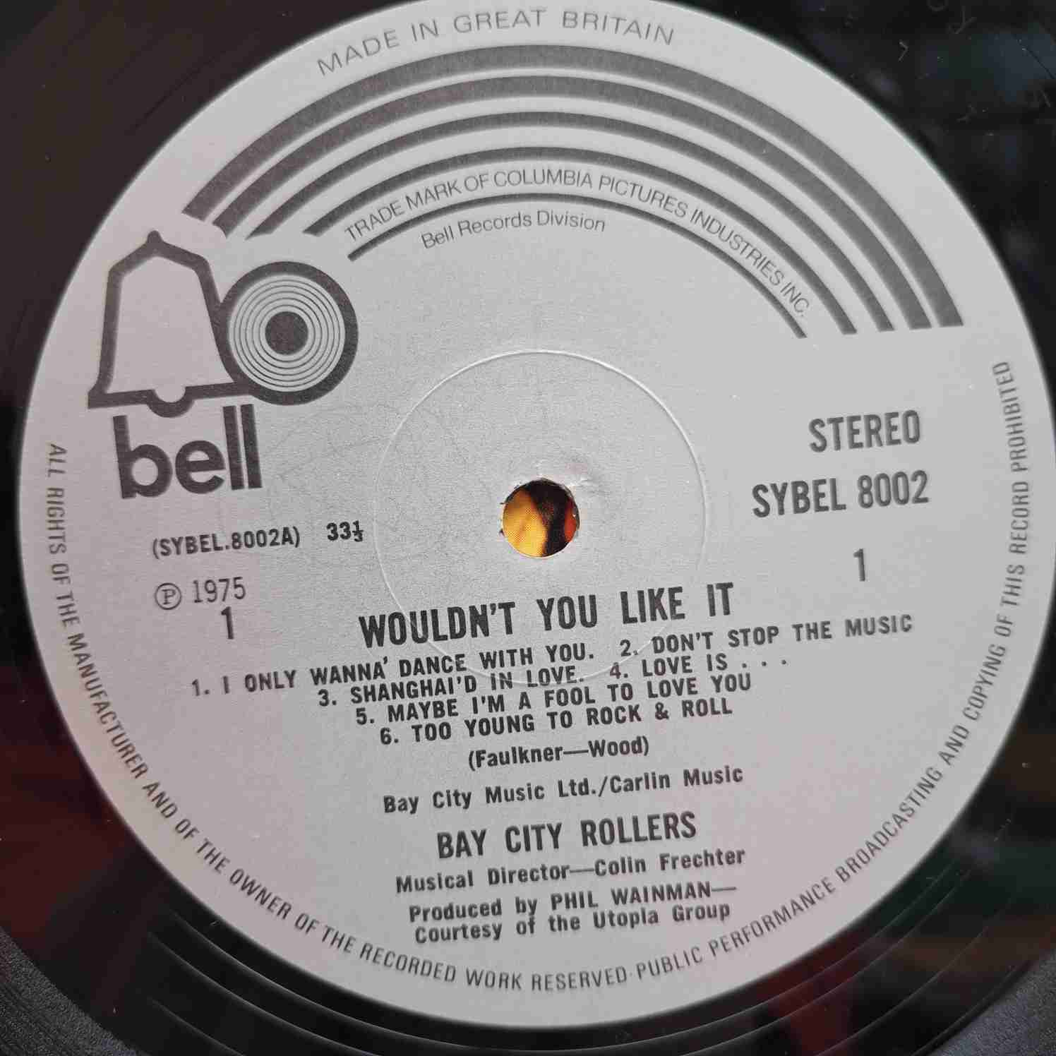 Bay City Rollers – Wouldn't You Like It - Disc VINIL LP VG - imagine 3