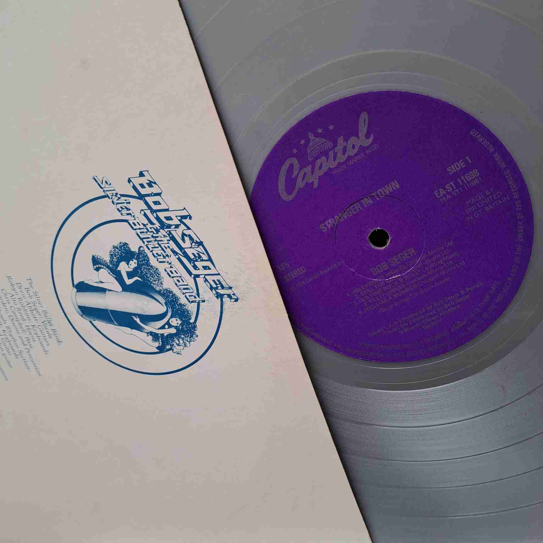 Bob Seger & The Silver Bullet Band – Stranger In Town - Disc Vinil COLORAT LP VG VG+ UK - imagine 3