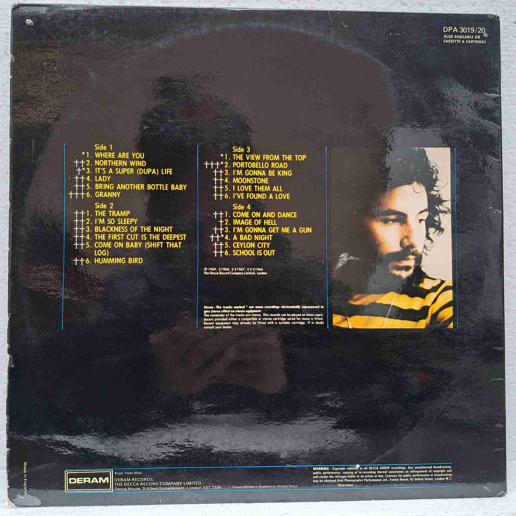 Cat Stevens – The View From The Top - Disc VINIL LP VG - imagine 3