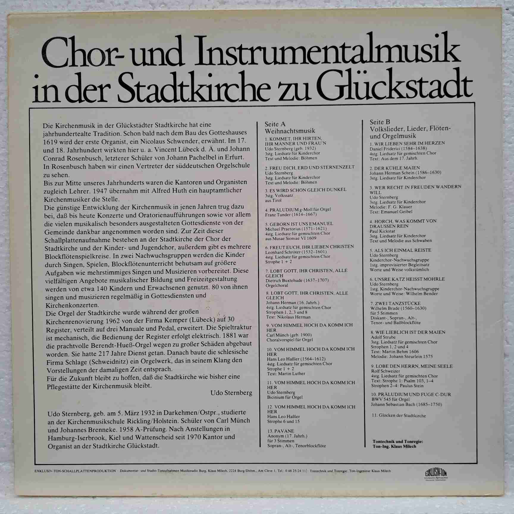 Chor-und Instrumentalmusik - Disc VINIL LP VG+ - imagine 3