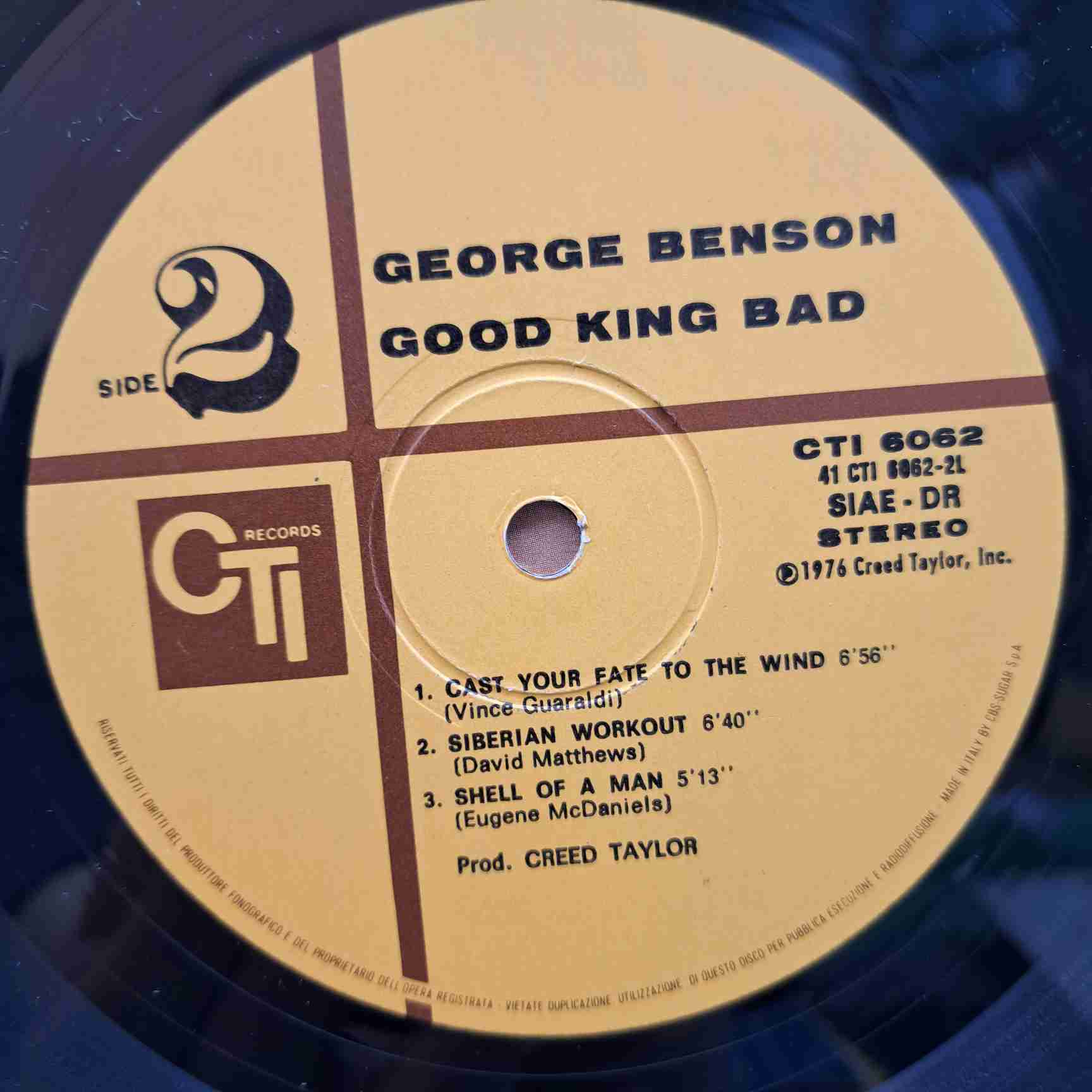 George Benson – Good King Bad - Disc VINIL LP VG+ - imagine 3