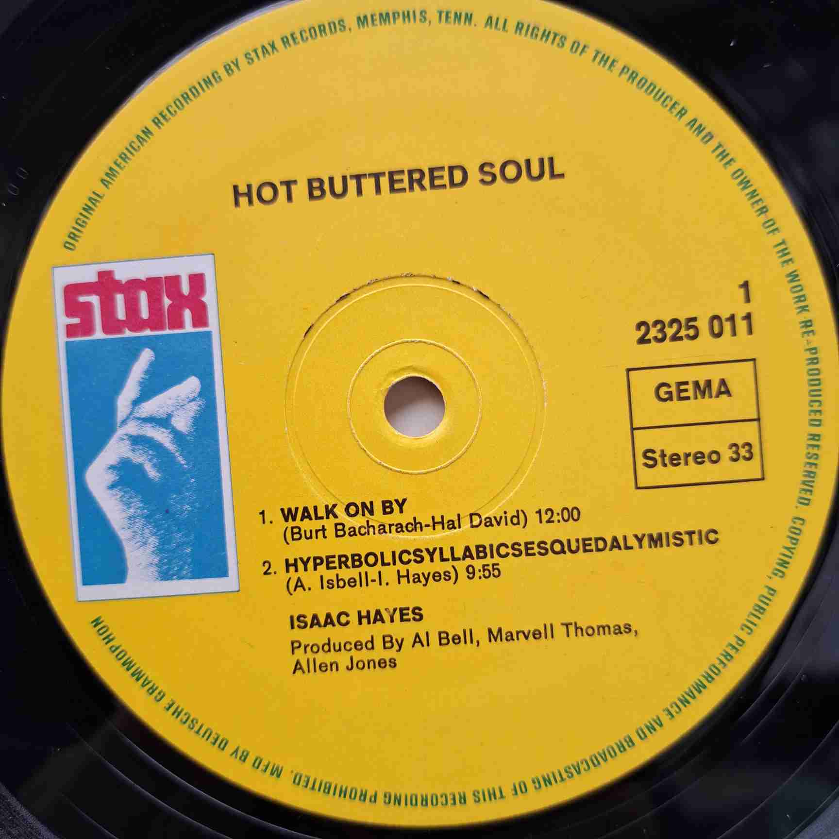 Isaac Hayes – Hot Buttered Soul - Disc VINIL LP VG - imagine 2