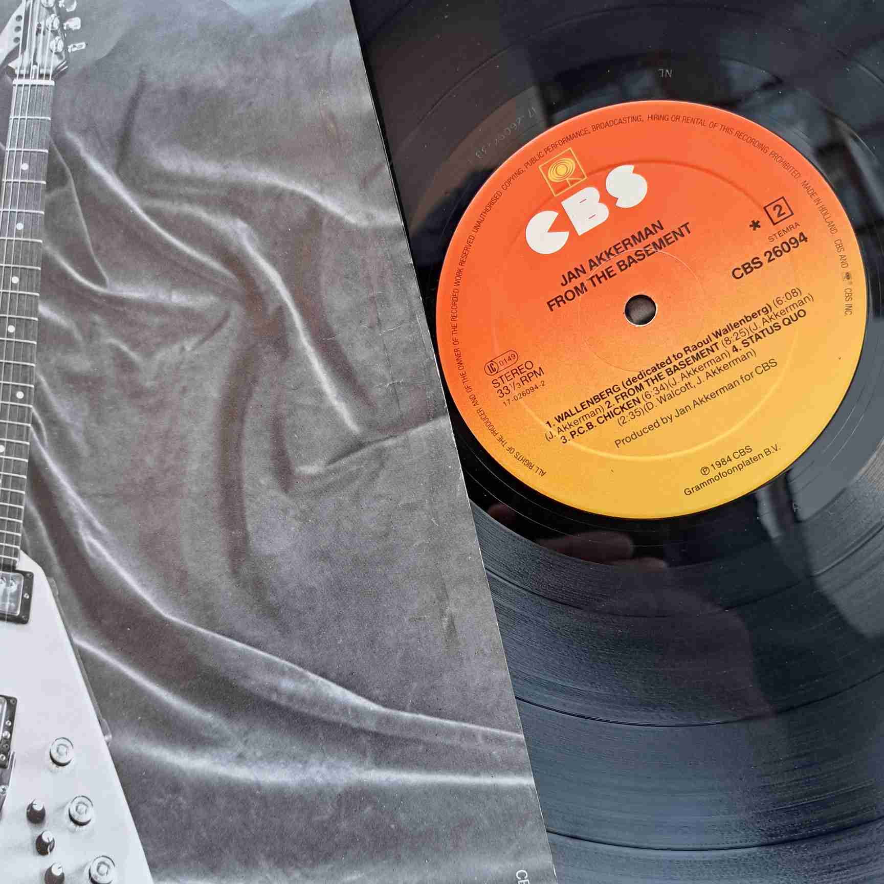 Jan Akkerman – From The Basement - Disc VINIL LP VG VG+ - imagine 2