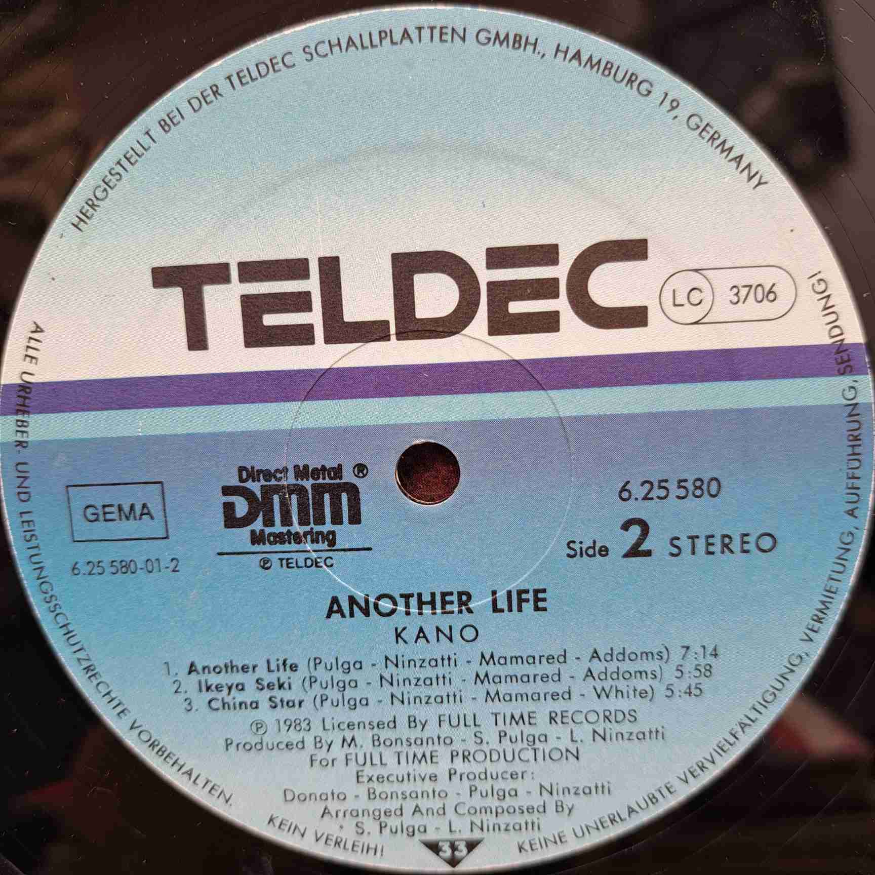 Kano – Another Life - Disc VINIL LP VG (resigilat) - imagine 2