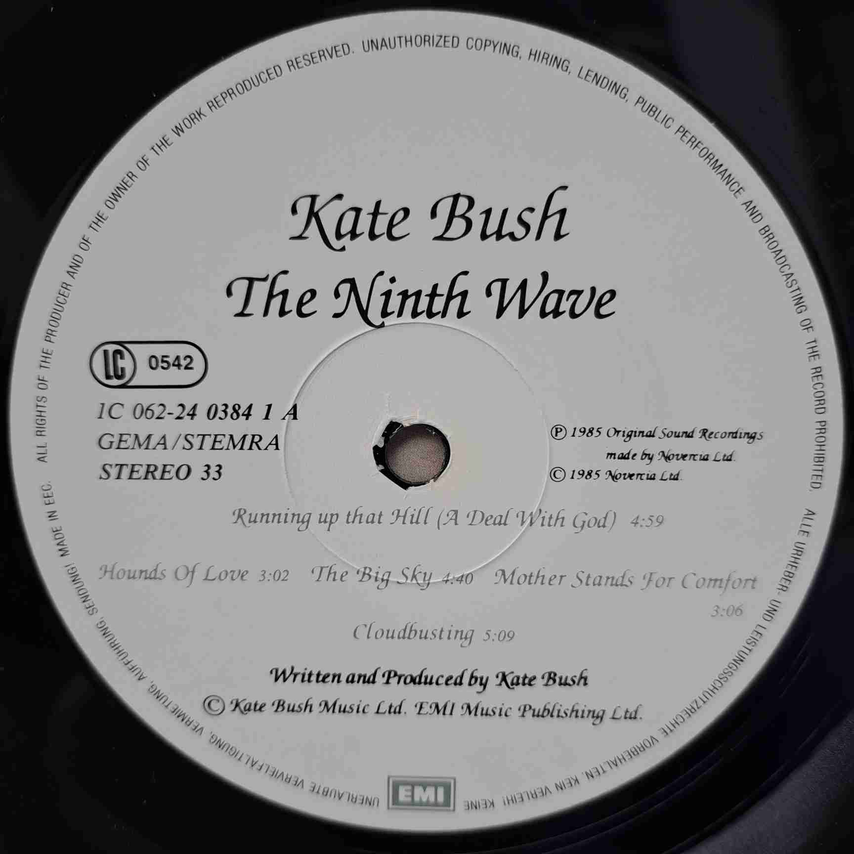 Kate Bush – Hounds Of Love - Disc VINIL LP VG, urmă mică, nu sare - imagine 2