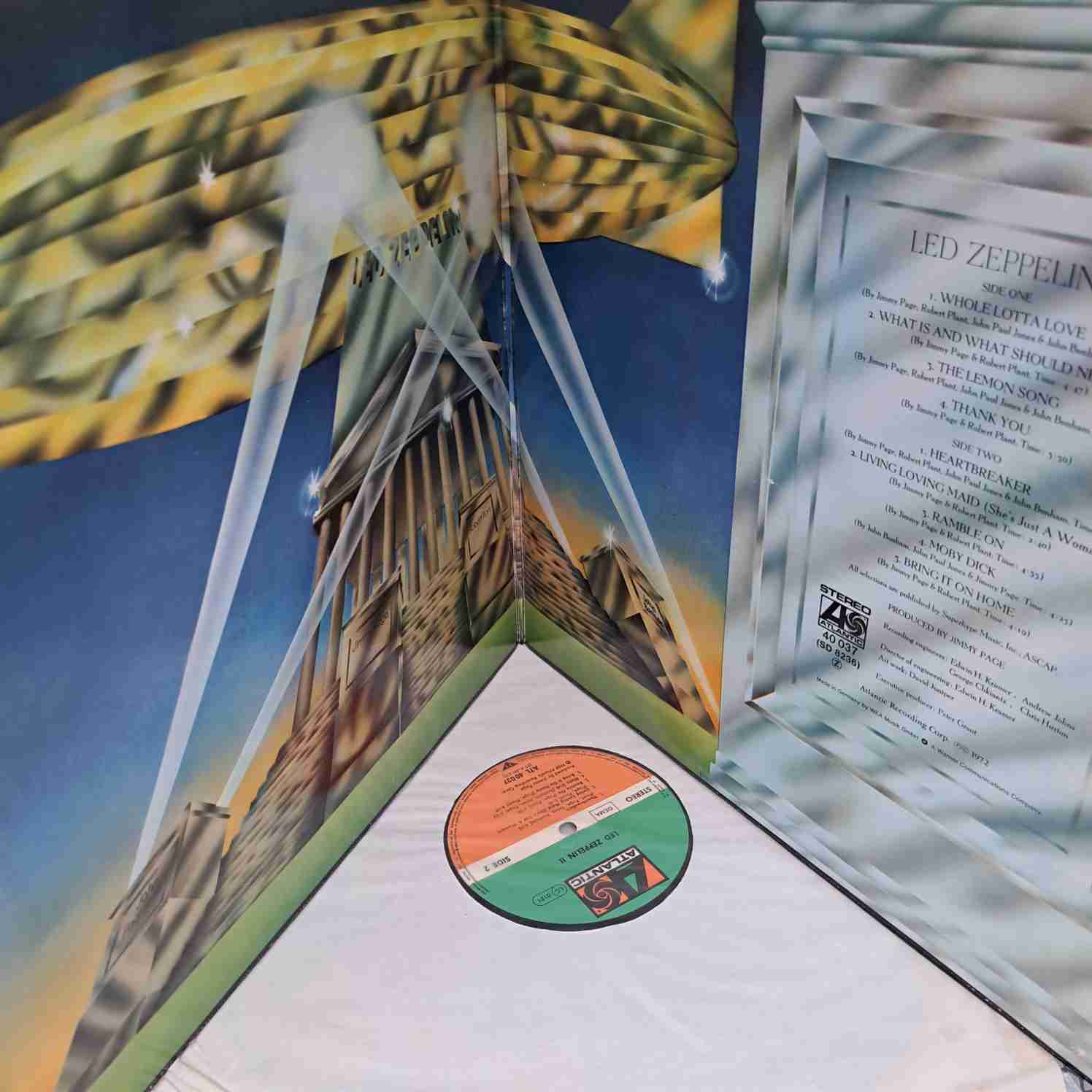 Led Zeppelin – Led Zeppelin II - Disc VINIL LP VG+ - imagine 3