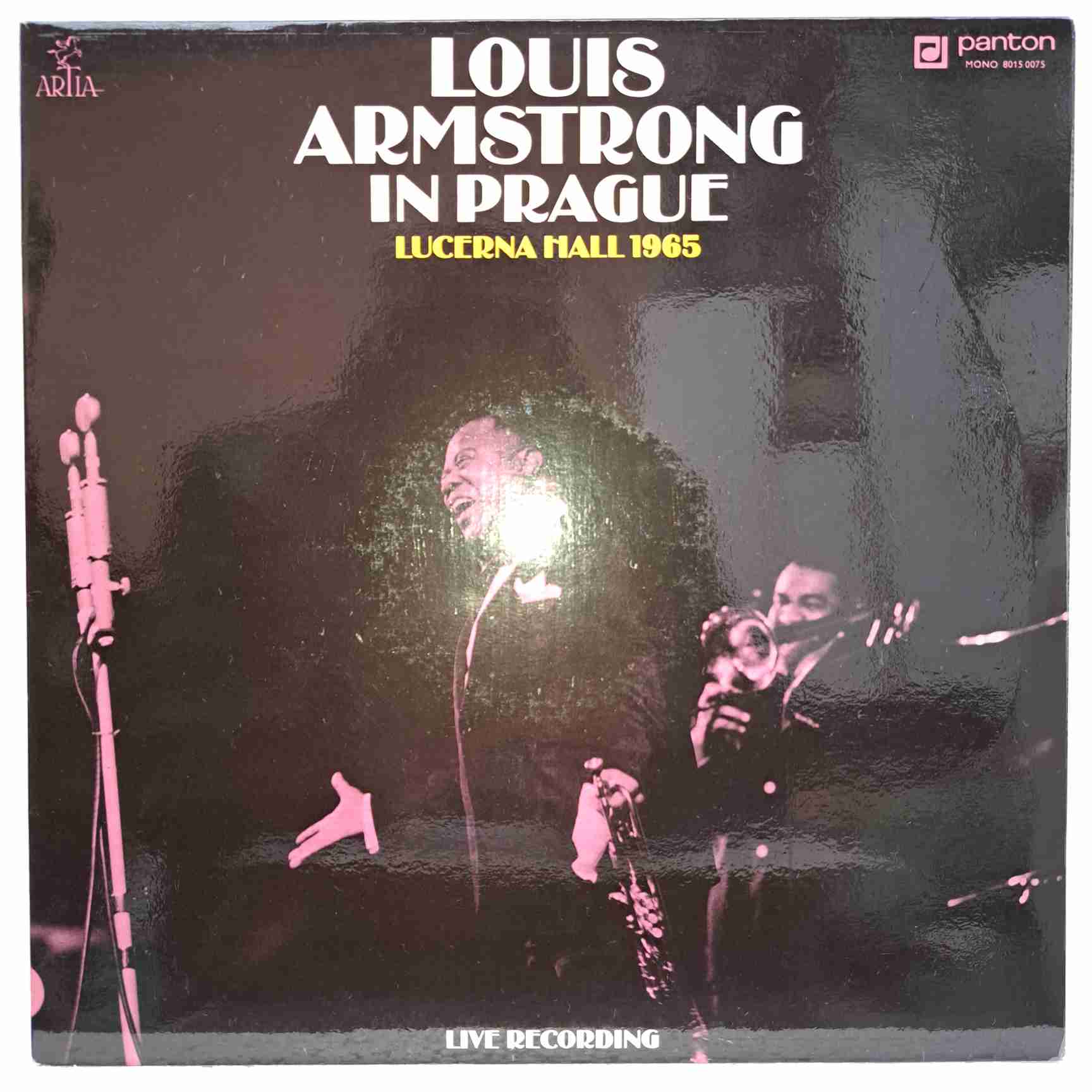 Louis Armstrong – Louis Armstrong In Prague - Disc VINIL LP VG+