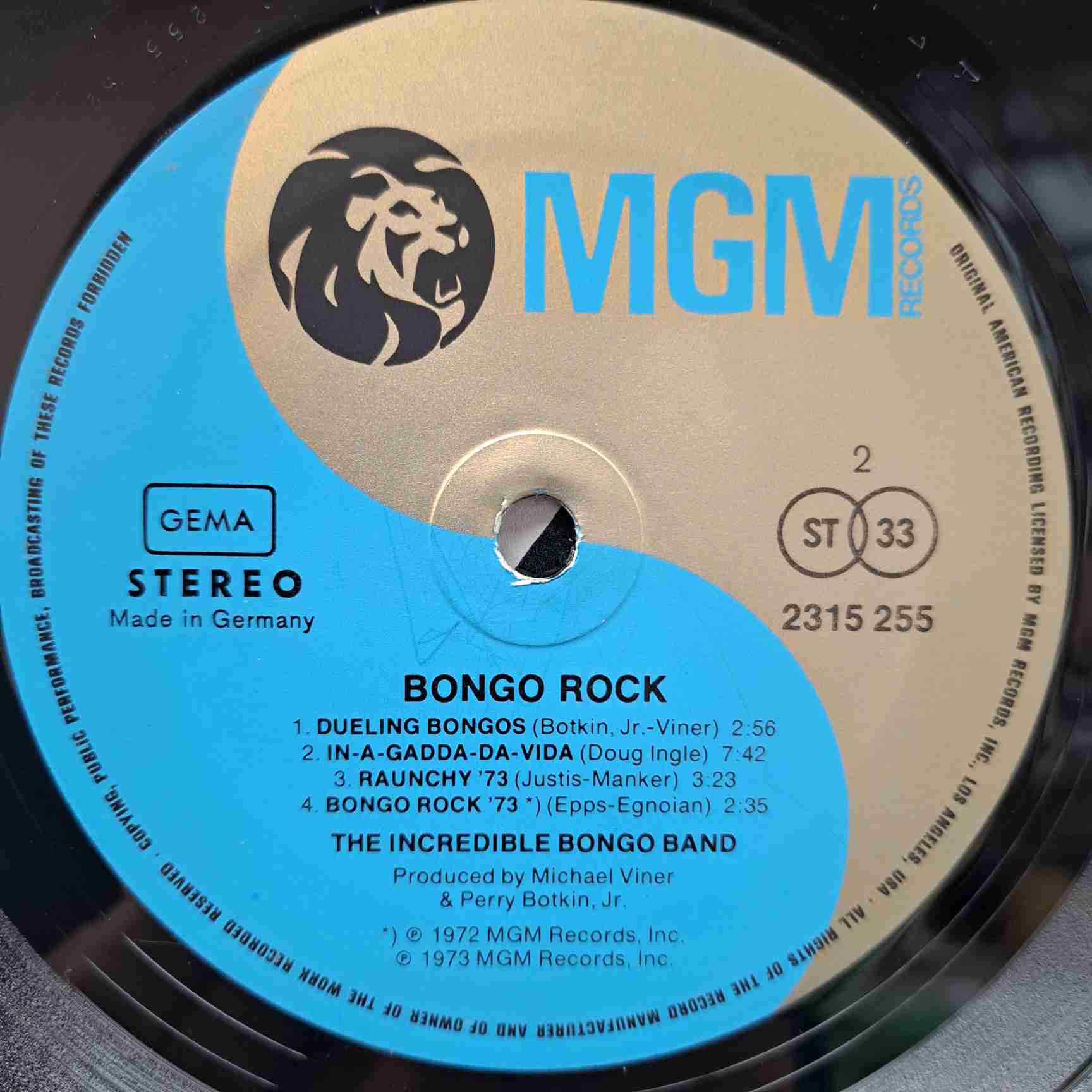 Michael Viner's Incredible Bongo Band – Bongo Rock - Disc VINIL LP VG+ - imagine 2