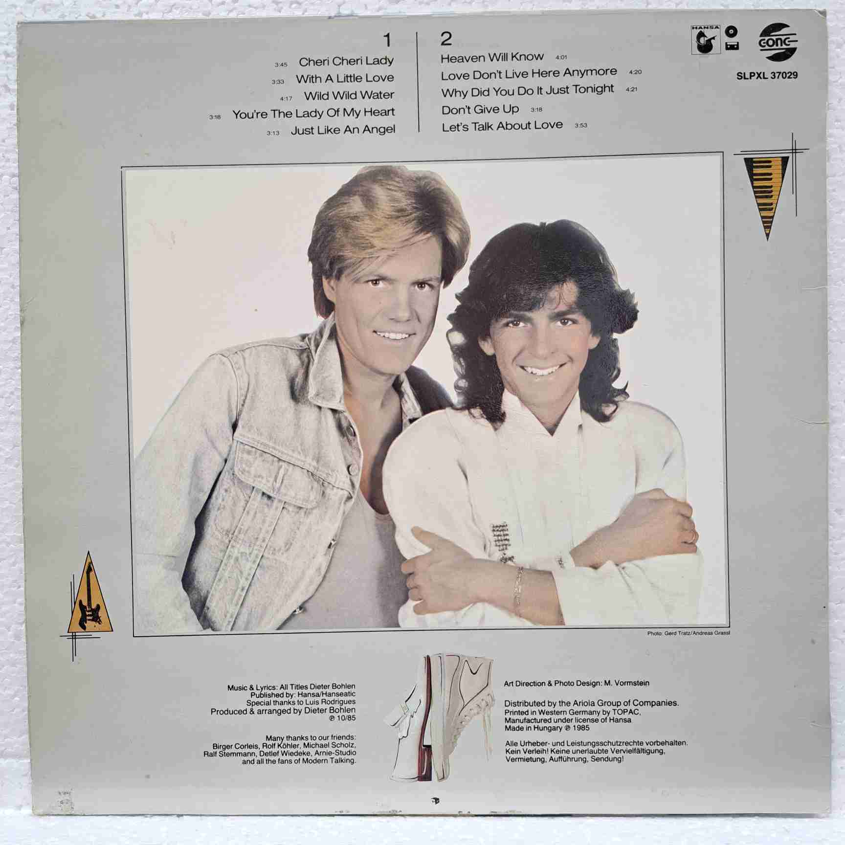 Modern Talking – Let's Talk About Love - The 2nd Album - Disc VINIL LP VG+ Hungary - imagine 3