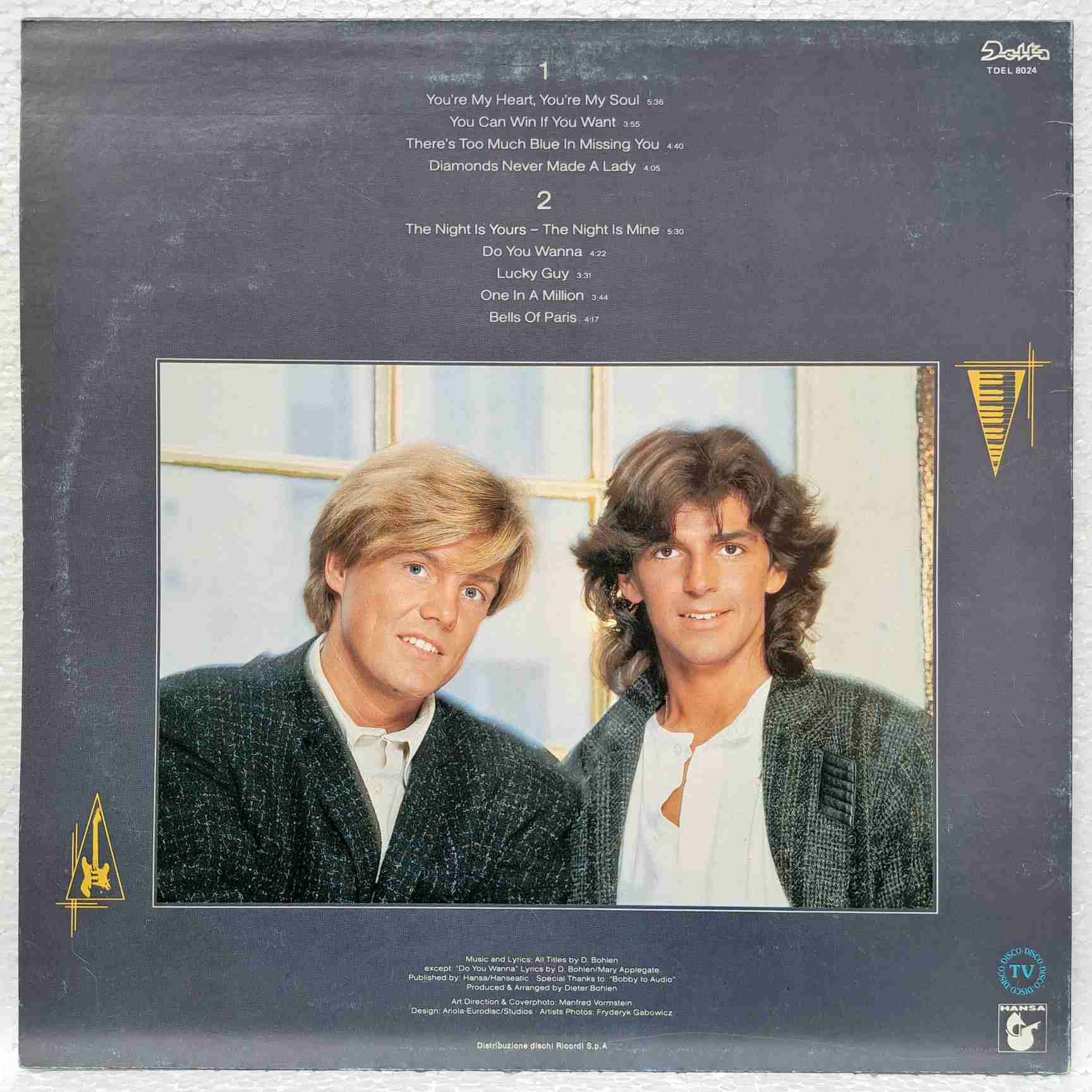 Modern Talking – The 1st Album - Disc VINIL LP VG VG+ Italy - imagine 3
