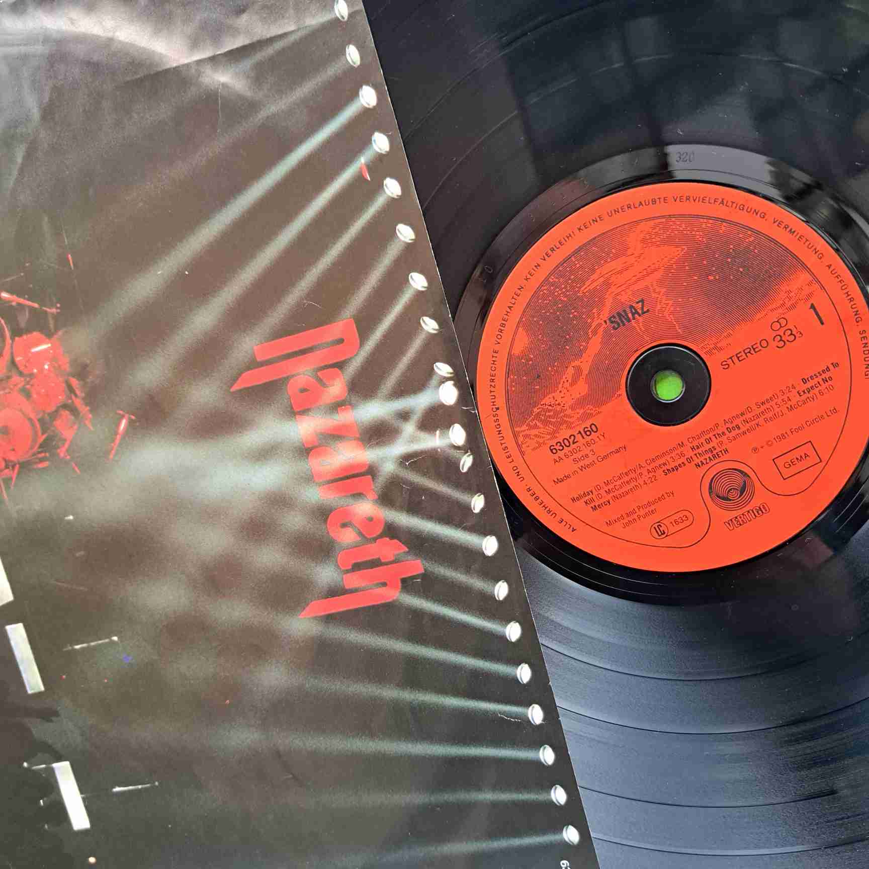 Nazareth – 'Snaz - Disc VINIL 2LP VG VG+ - imagine 2