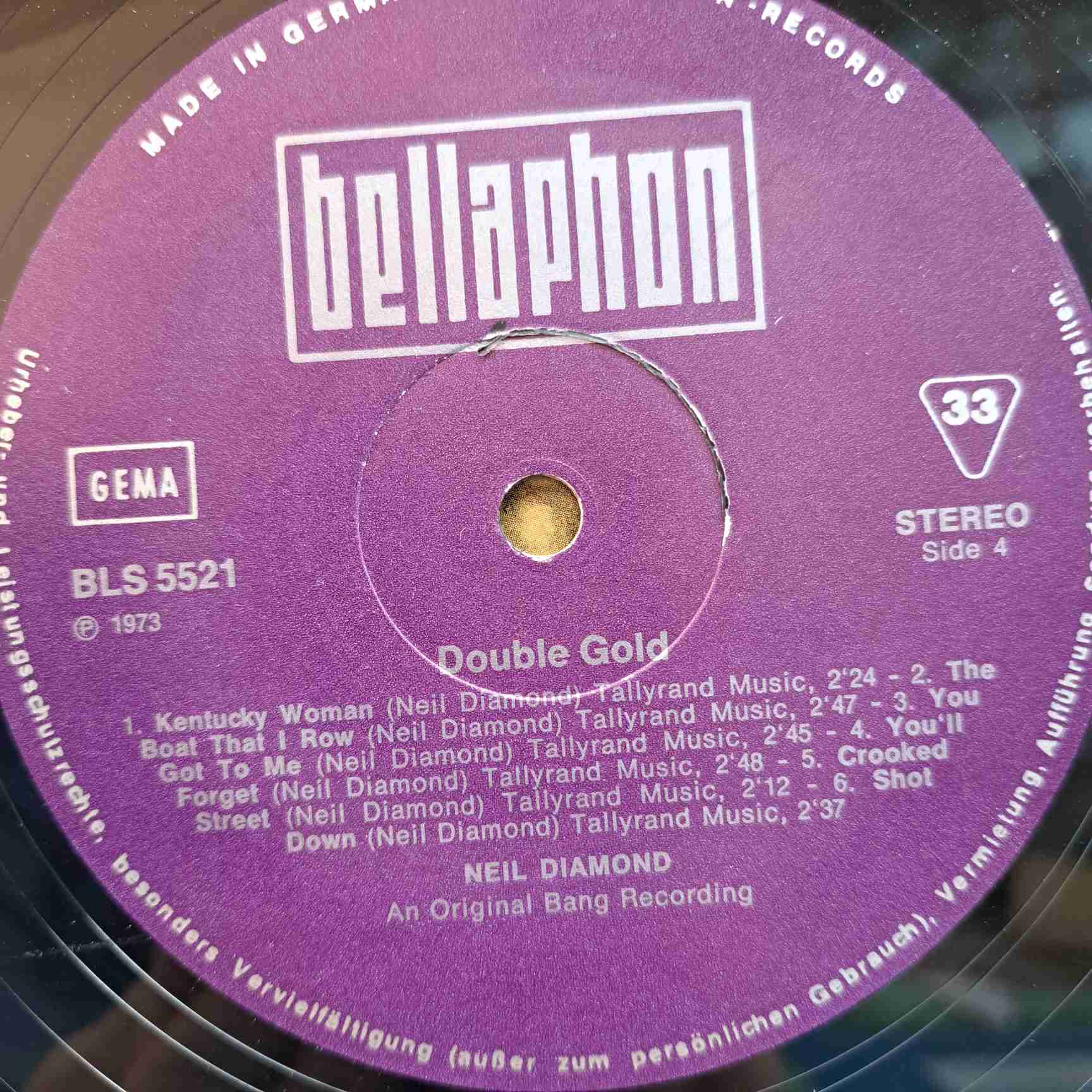 Neil Diamond – Double Gold - Disc VINIL 2LP VG+ - imagine 2