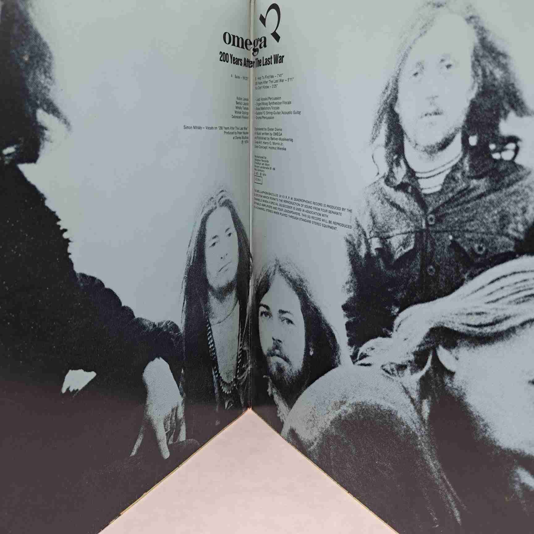 Omega – Skyrover - Disc VINIL LP VG+ - imagine 4