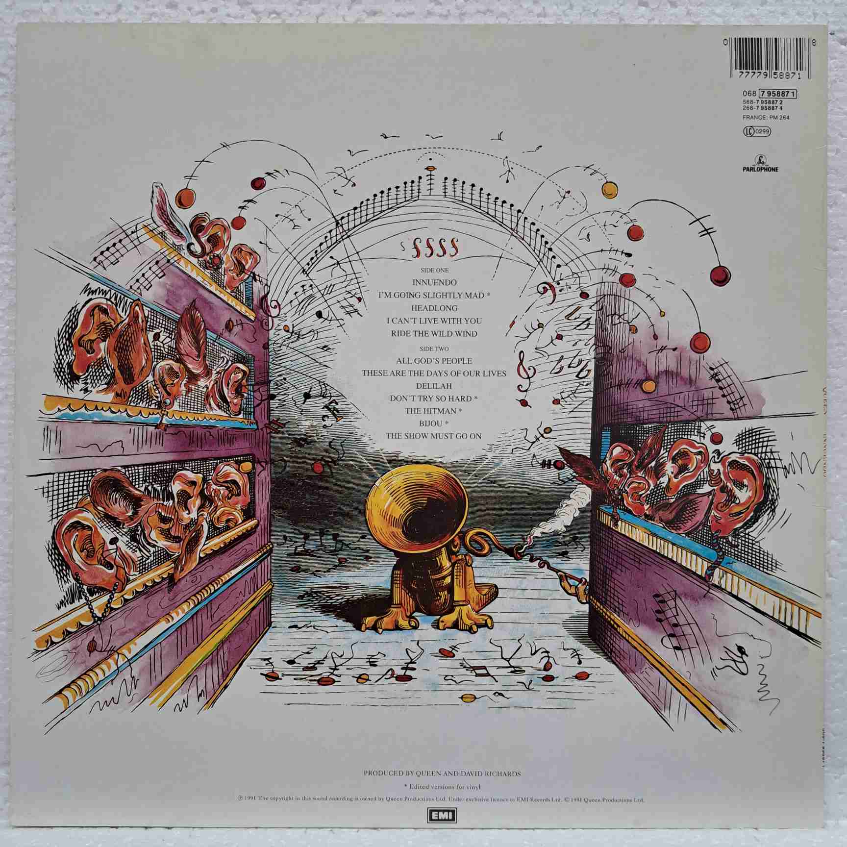 Queen – Innuendo - Disc VINIL LP VG VG+ - imagine 3